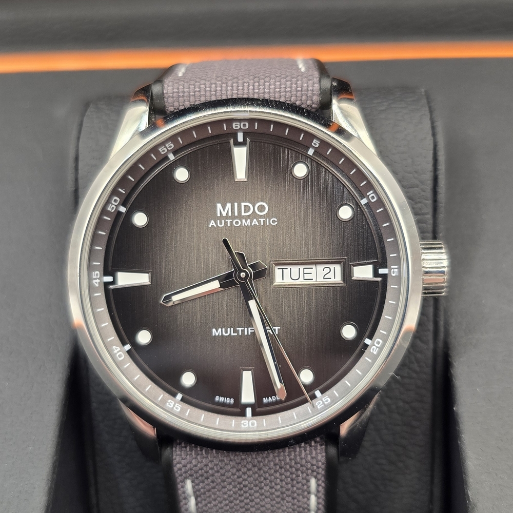 Mido Multifort with Dark Brown Dial